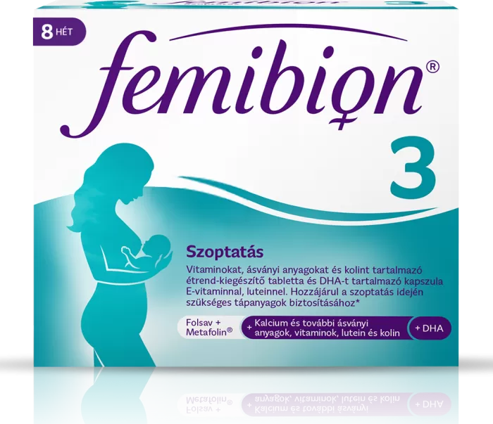 Szent Endre Gyógyszertár - Femibion 3 szoptatás tabletta+kapszula 56+56