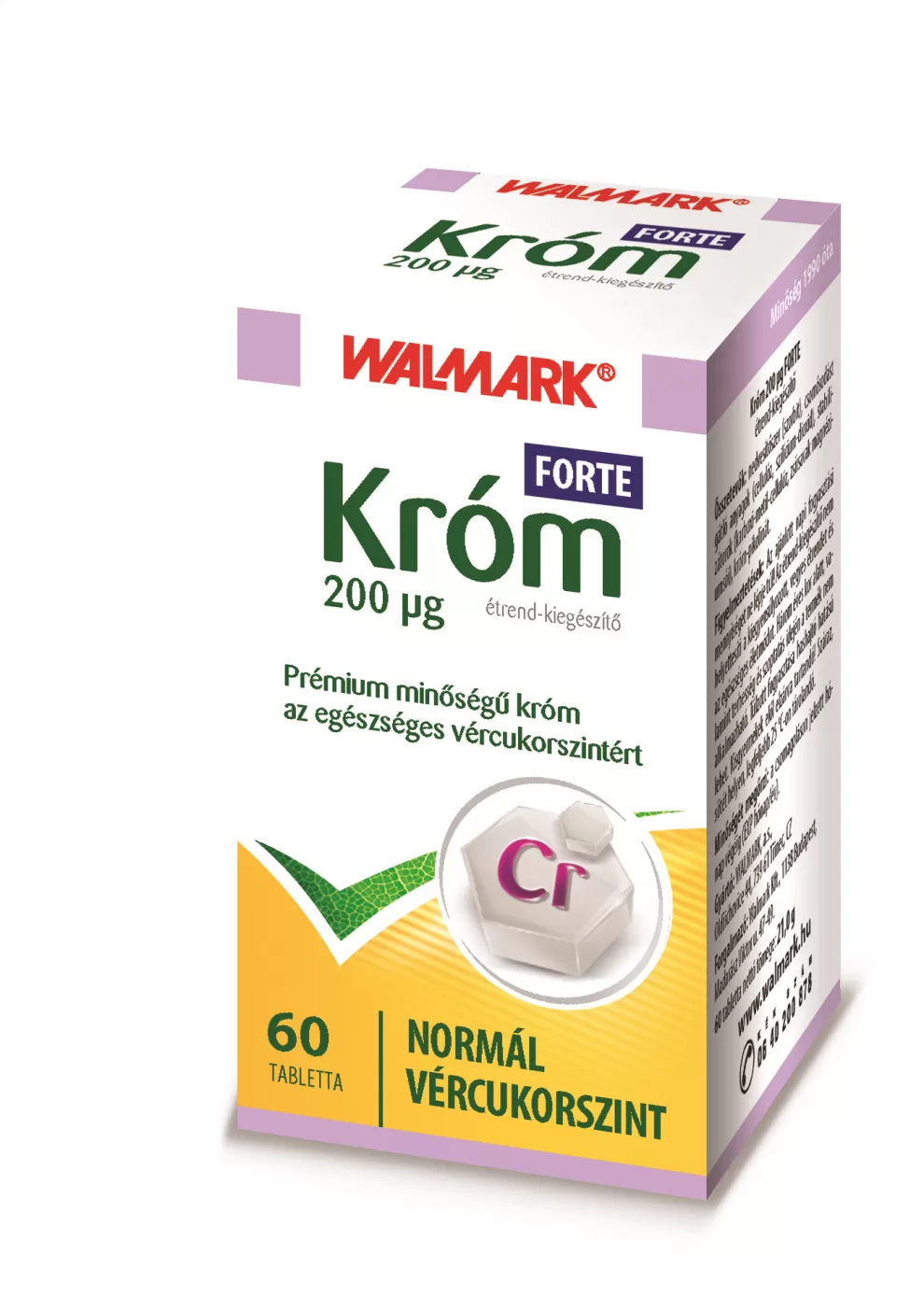 Szent Endre Gyógyszertár - Walmark krom forte tabletta  60x