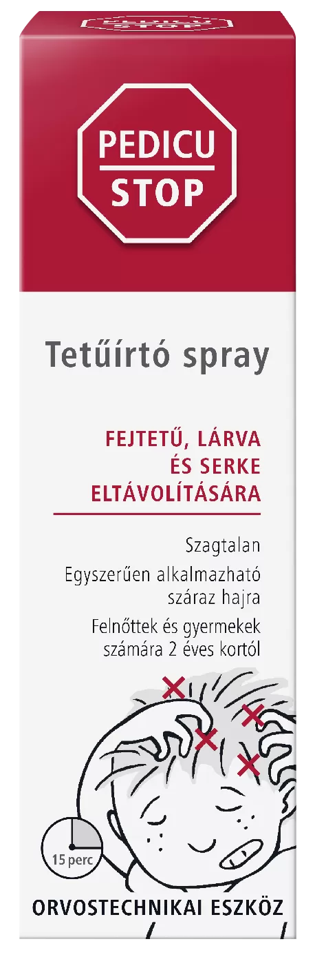 Szent Endre Gyógyszertár - Pedicustop tetűírtó spray 75ml