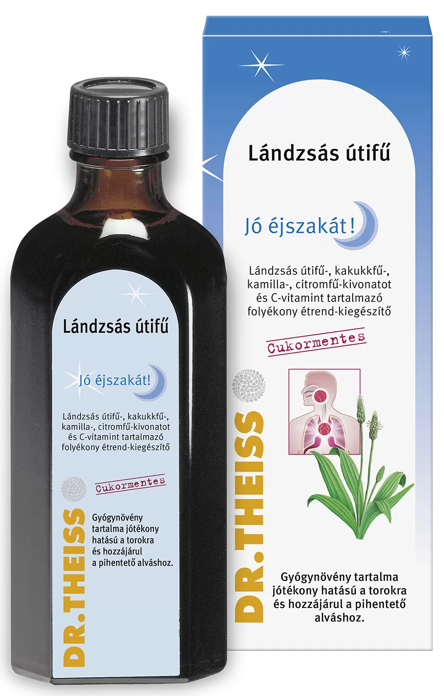 Szent Endre Gyógyszertár - Dr theiss jó éjszakát landzsás útifű szirup 123g