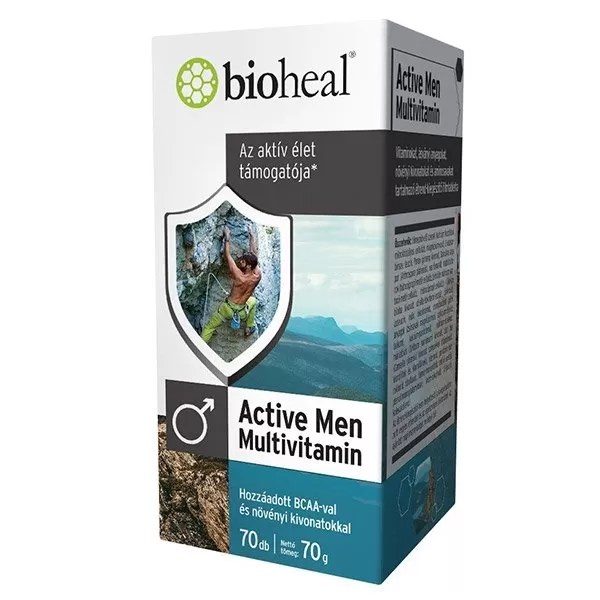 Szent Endre Gyógyszertár - Bioheal active men multivitamin filmtabletta 70x