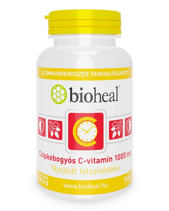 Szent Endre Gyógyszertár - Bioheal c-vit.1000mg+csipkebogyó retard filmtabletta   70x