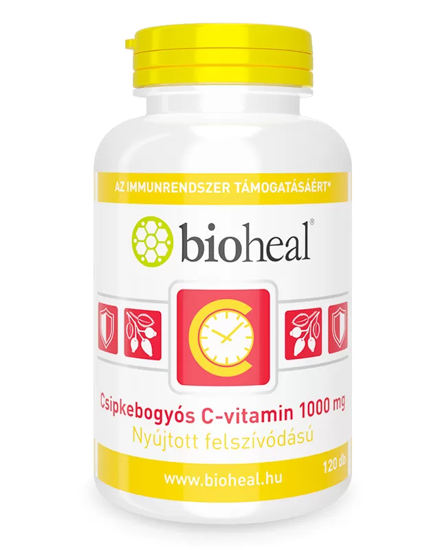 Szent Endre Gyógyszertár - Bioheal c-vit.1000mg+csipkebogyó retard filmtabletta 120x