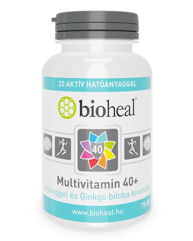 Szent Endre Gyógyszertár - Bioheal multivitamin 40+ filmtabletta 70x