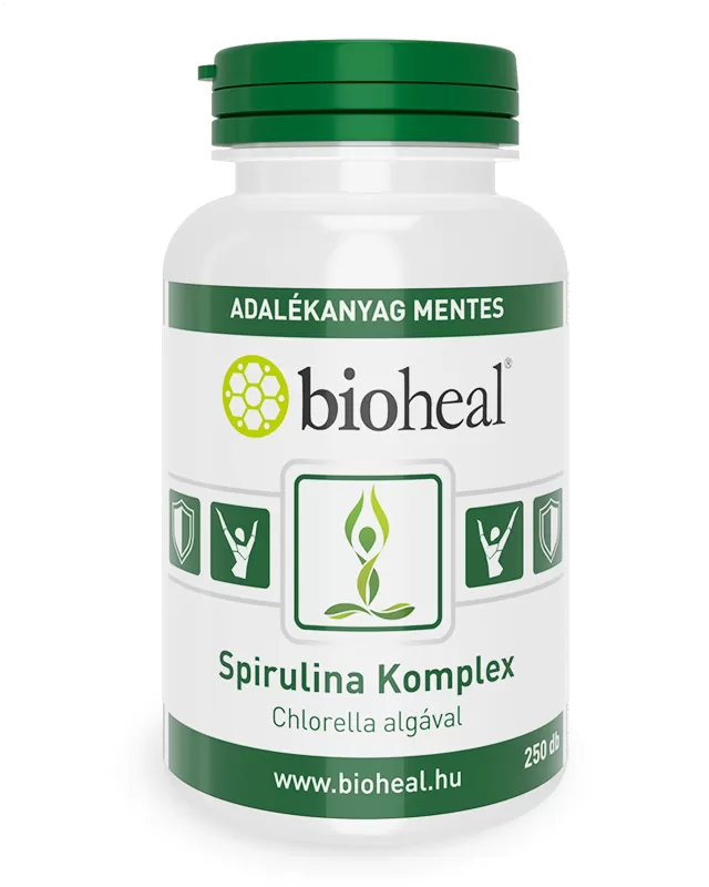 Szent Endre Gyógyszertár - Bioheal spirulina komplex chorella algával 250x