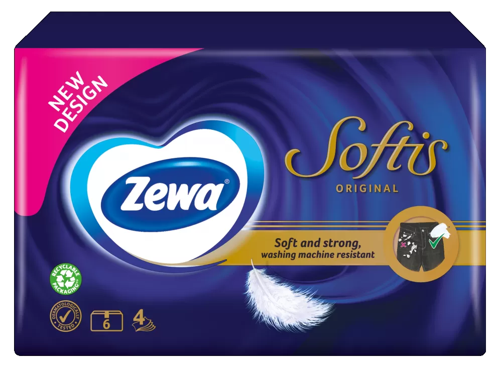Szent Endre Gyógyszertár - Papírzsebkendő: zewa softis 6x9