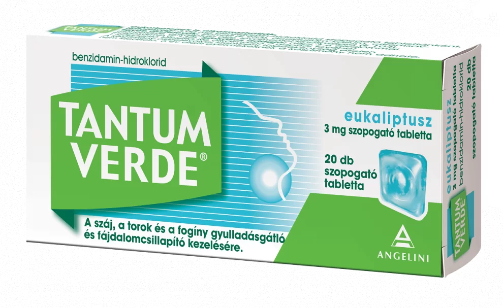 Szent Endre Gyógyszertár - Tantum verde eukaliptus 3mg szopogató tabletta 20x
