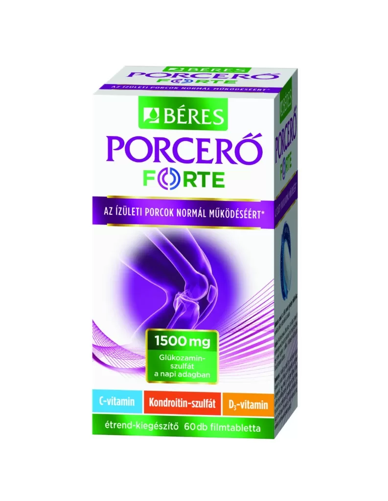 Szent Endre Gyógyszertár - Béres porcerő forte étrendkiegészítő filmtabletta 60x
