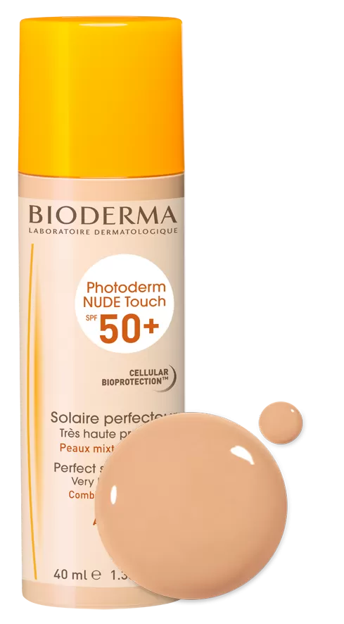 Szent Endre Gyógyszertár - Bioderma photoderm nude touch   spf50+  light 02 (közepes színárnyalat)40ml