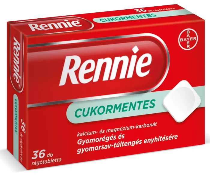 Szent Endre Gyógyszertár - Rennie cukormentes rágótabletta 36x