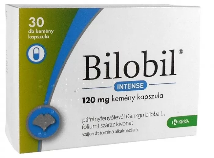 Szent Endre Gyógyszertár - Bilobil intense 120mg kemény kapszula  30x