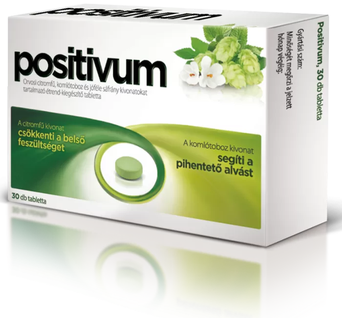 Szent Endre Gyógyszertár - Positivum tabletta 30x