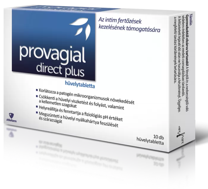 Szent Endre Gyógyszertár - Provagial direct plus hüvelytabletta 10x