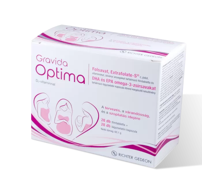 Szent Endre Gyógyszertár - Gravida optima filmtabletta+kapszula 2x28