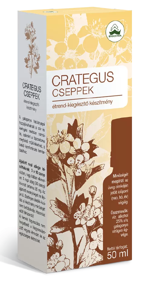 Szent Endre Gyógyszertár - Bioextra crataegus cseppek (galagonya) 50ml