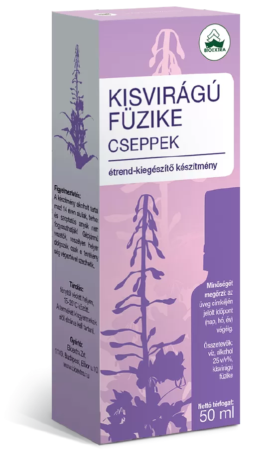 Szent Endre Gyógyszertár - Bioextra kisvirágú füzike cseppek  50ml