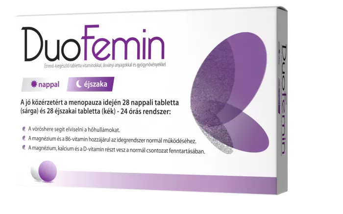 Szent Endre Gyógyszertár - Duofemin étrendkiegészítő tabletta 28+28