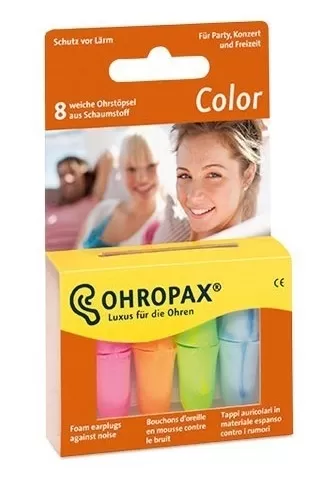 Szent Endre Gyógyszertár - Ohropax colorplux füldugó műanyag  4 pár