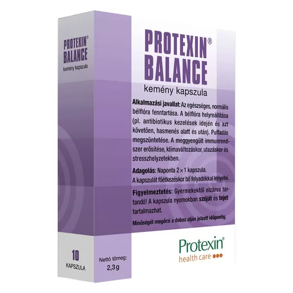 Szent Endre Gyógyszertár - Protexin balance kapszula 10x