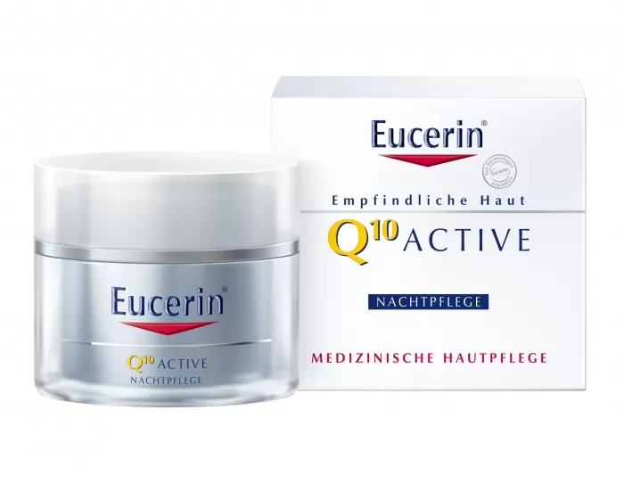 Szent Endre Gyógyszertár - Eucerin érzékeny bőrre q10 active ránctalanító éjszakai krém 50ml