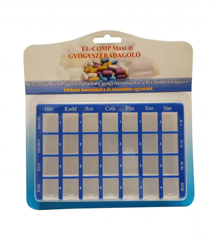 Szent Endre Gyógyszertár - El-comp maxi gyógyszeradagoló heti