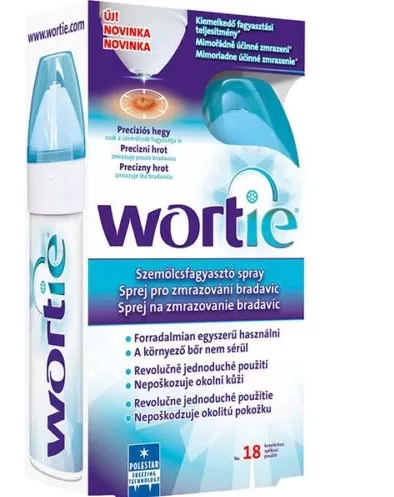 Szent Endre Gyógyszertár - Wortie szemölcsfagyasztó spray 50ml