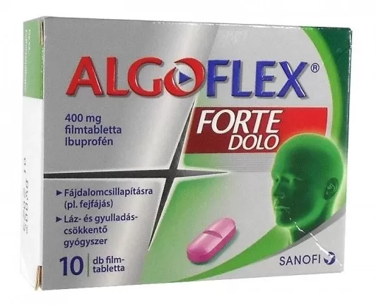 Szent Endre Gyógyszertár - Algoflex 400 mg/forte dolo filmtabletta  10x