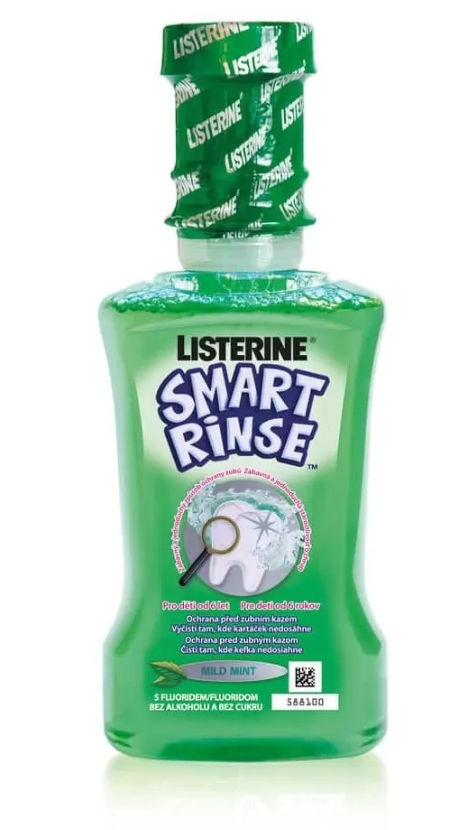 Szent Endre Gyógyszertár - Listerine smart rinse mmint szájvíz 250ml