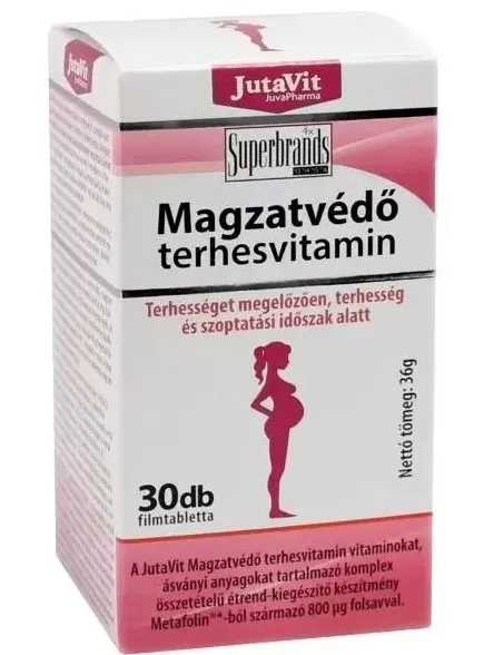 Szent Endre Gyógyszertár - Jutavit magzatvédő terhesvitamin filmtabletta 30x