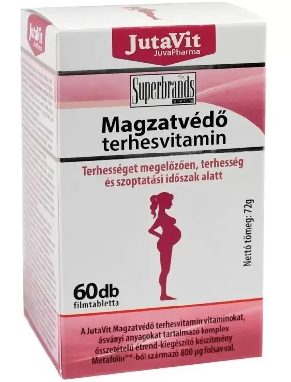 Szent Endre Gyógyszertár - Jutavit magzatvédő terhesvitamin filmtabletta 60x