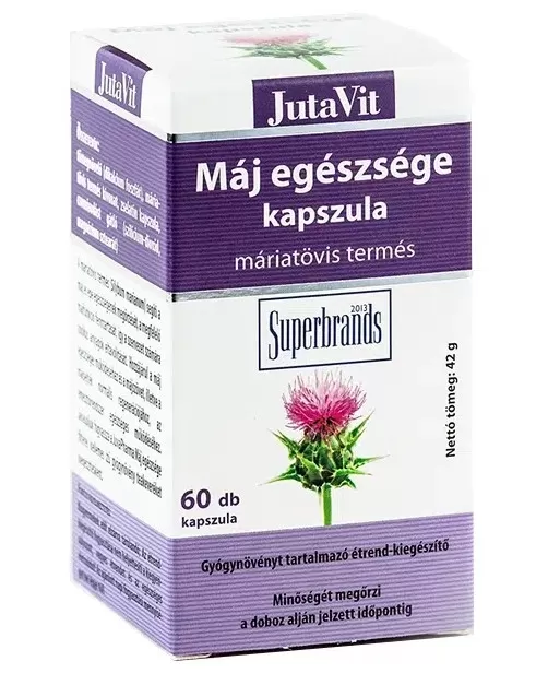 Szent Endre Gyógyszertár - Jutavit máj egeszség kapszula 60x