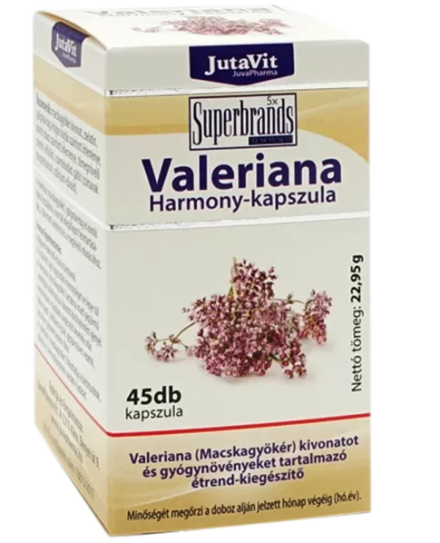 Szent Endre Gyógyszertár - Jutavit valeriana harmony kapszula 45x
