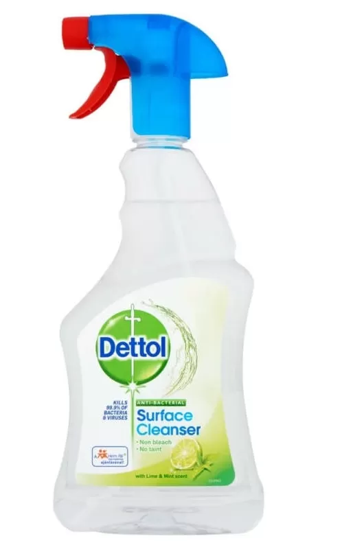 Szent Endre Gyógyszertár - Dettol antibakteriális felülettisztító spray lime-menta 500ml