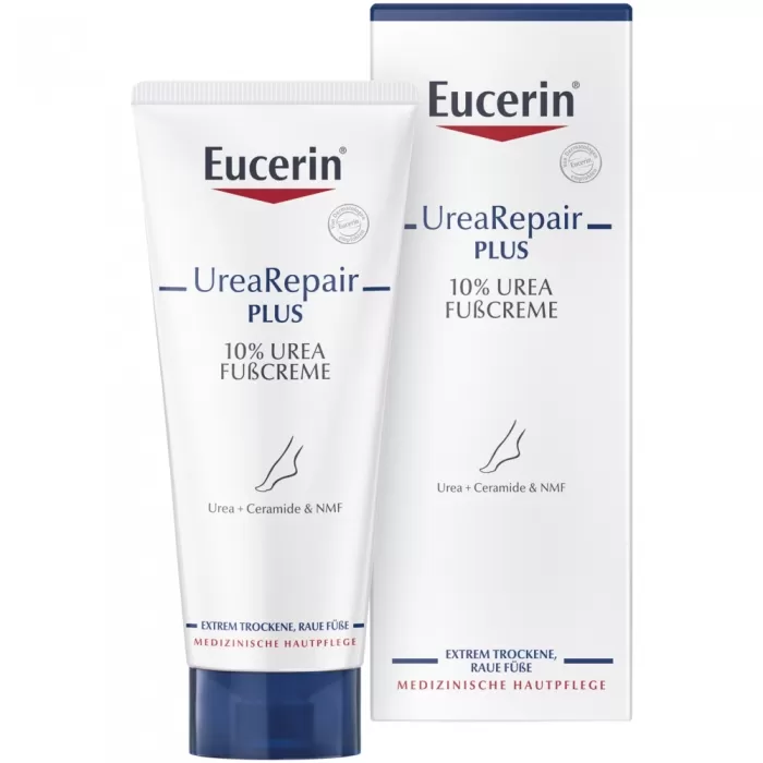 Szent Endre Gyógyszertár - Eucerin dry skin urea 10%  lábkrém cukorbetegeknek 100ml