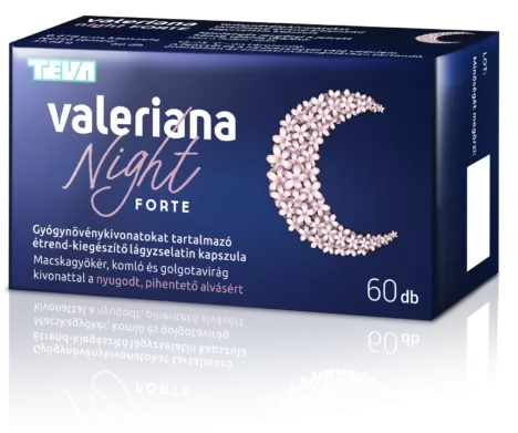 Szent Endre Gyógyszertár - Valeriana night forte etrkieg.kapsz. 60x