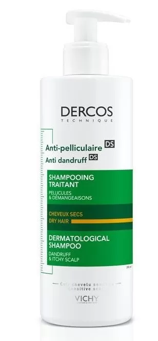 Szent Endre Gyógyszertár - Vichy dercos sampon  száraz korpa ellen 390ml
