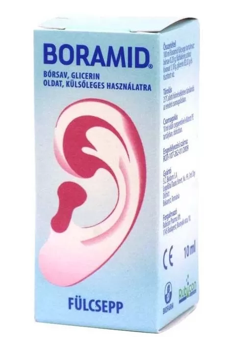 Szent Endre Gyógyszertár - Boramid fülcsepp  10ml