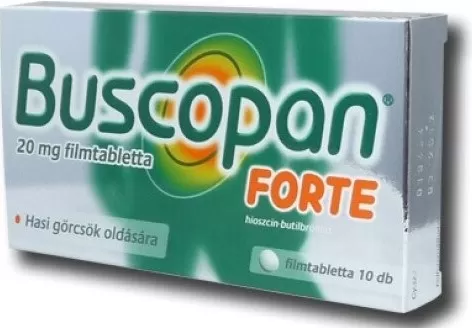Szent Endre Gyógyszertár - Buscopan 20 mg forte filmtabl. 10x