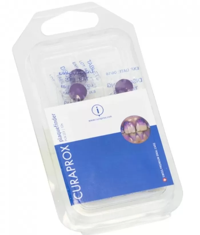 Szent Endre Gyógyszertár - Curaprox pca223 ketfázisú plakkfestő tabletta 12x