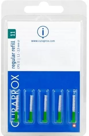 Szent Endre Gyógyszertár - Curaprox cps11 regular zöld fogköz tisztító  kefe 5x
