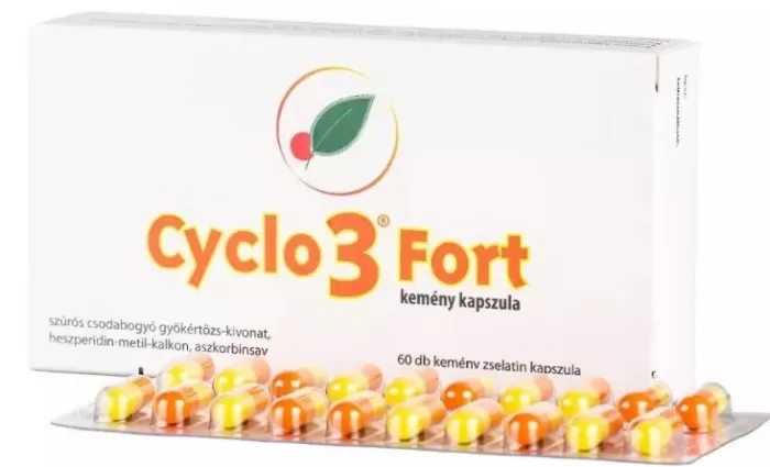 Szent Endre Gyógyszertár - Cyclo 3 fort kemény kapszula 60x