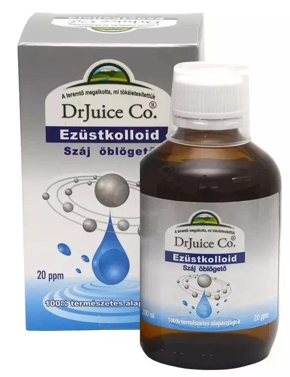Szent Endre Gyógyszertár - Dr juice ezüstkolloid száj/torok öblítő 200ml
