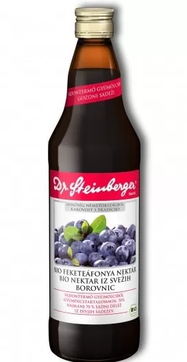 Szent Endre Gyógyszertár - Dr steinberger bio feketeáfonya nektár 750ml