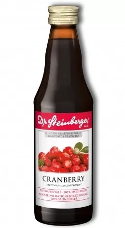 Szent Endre Gyógyszertár - Dr steinberger tőzegáfonyalé 100% 330ml