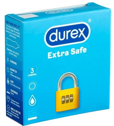 Szent Endre Gyógyszertár - Durex óvszer extra safe 3x