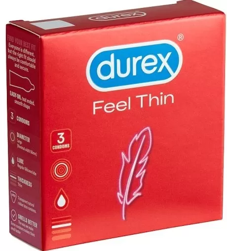 Szent Endre Gyógyszertár - Durex óvszer feel ultra thin 3x