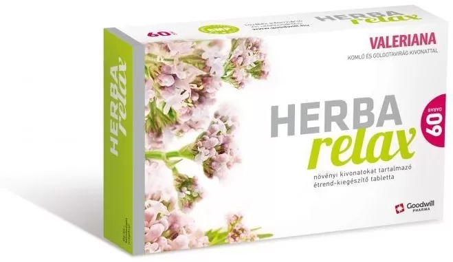 Szent Endre Gyógyszertár - Goodwill herba relax növényi kivonat tabletta  60x