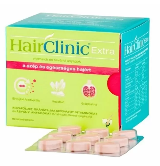 Szent Endre Gyógyszertár - Hairclinic extra retard tabletta 90x