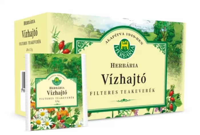 Szent Endre Gyógyszertár - Herbária vízhajtó teakeverék 20x1.5g borit