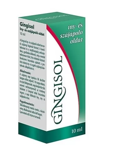 Szent Endre Gyógyszertár - Interherb gingisol plusz fogínyecsetelő oldat 10 ml